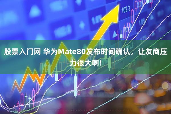 股票入门网 华为Mate80发布时间确认，让友商压力很大啊!